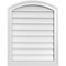 Ekena Millwork Arch Top Surface Mount PVC Gable Vent: Functional, w/ 2"W x 1-1/2"P Brickmould Frame, 22"W x 28"H GVPAR22X2802SF - alternate 1